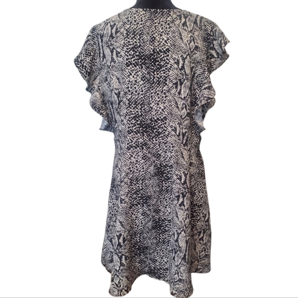 Who what wear snake skin print dress size large - Picture 3 of 9